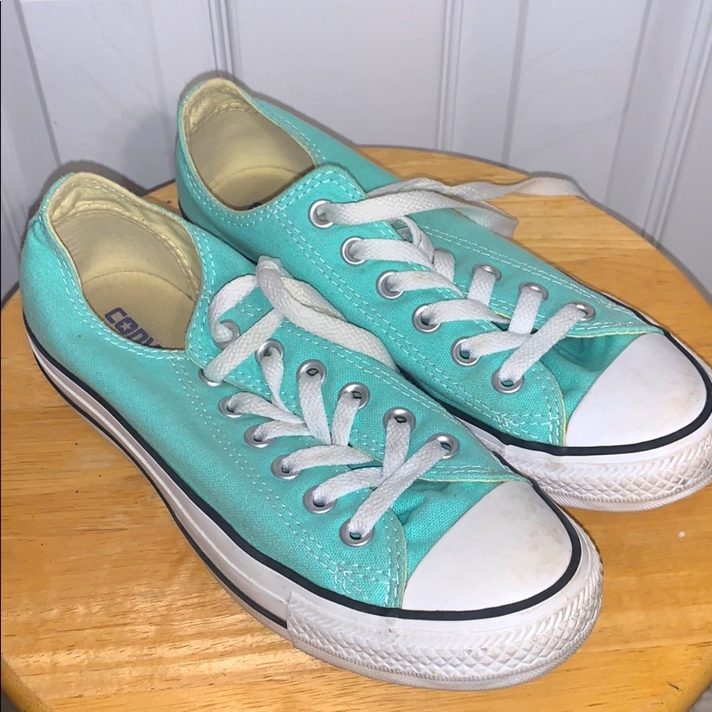 Seafoam Converse